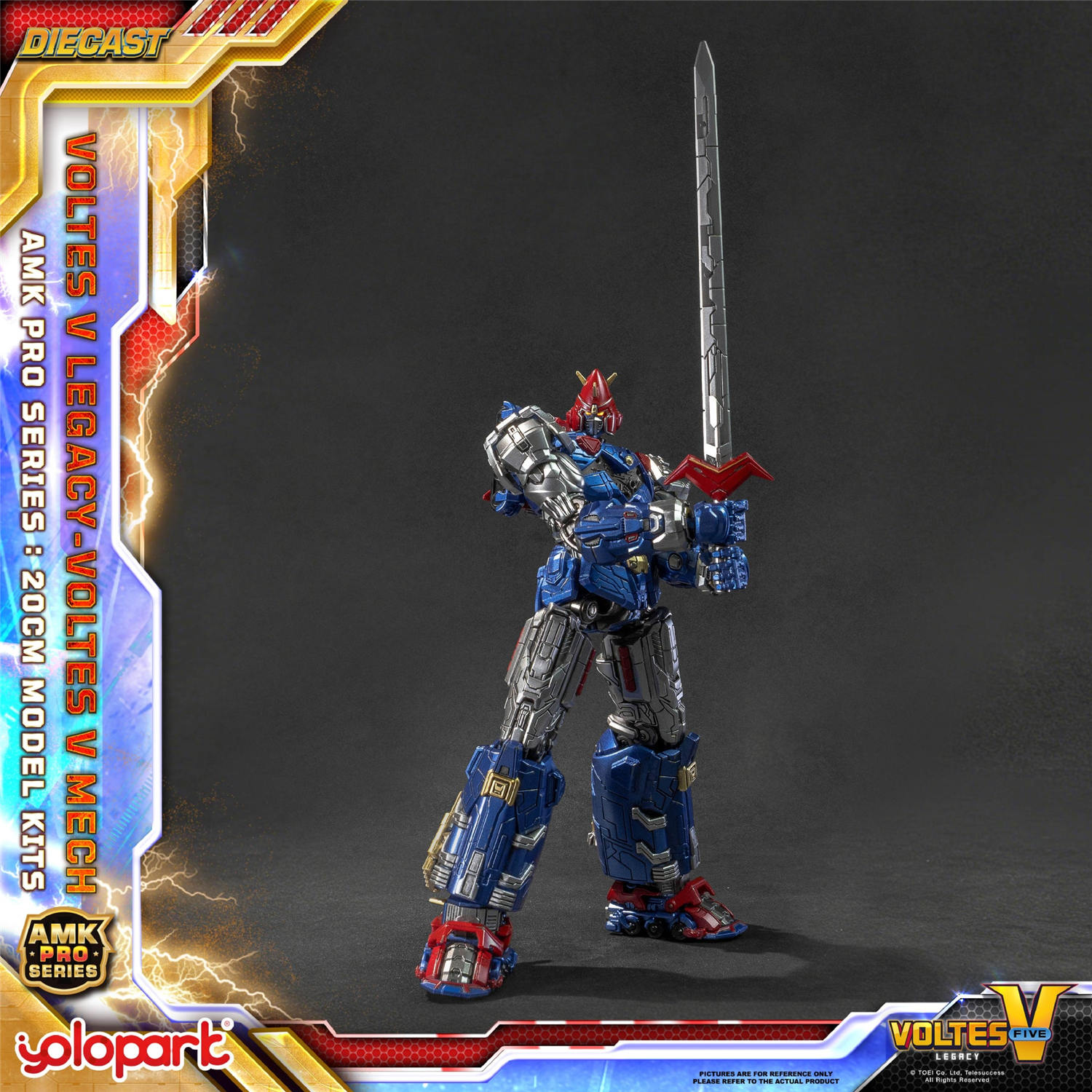 予約 Yolopark AMK PRO『ボルテスV レガシー』 ボルテス V レガシー版