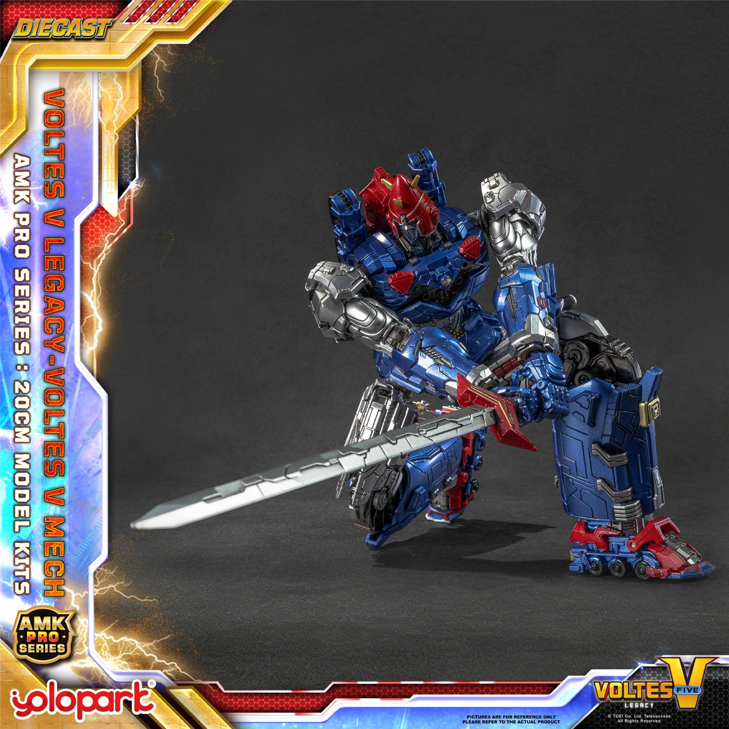 予約 Yolopark AMK PRO『ボルテスV レガシー』 ボルテス V レガシー版