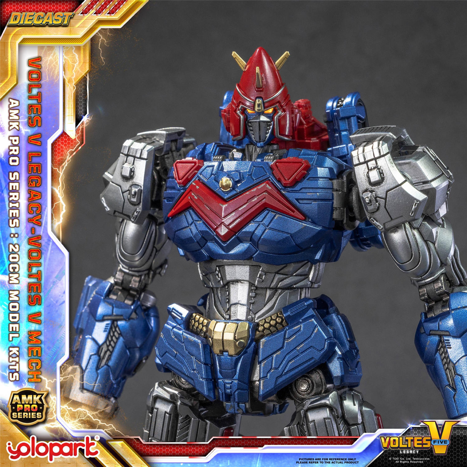 Yolopark AMK PRO『ボルテスV レガシー』 ボルテス V レガシー版