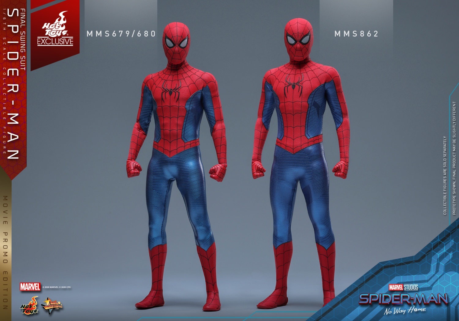 ホットトイズ 1/6『スパイダーマン：ノー・ウェイ・ホーム