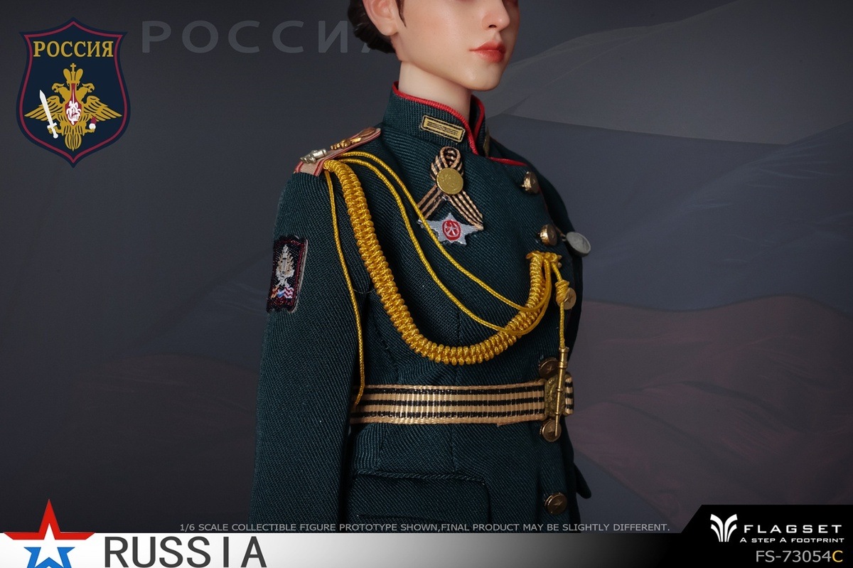 予約 FLAGSET 1/6 ロシア 女性兵士 航空防衛軍.Ver FS-73054C Russian