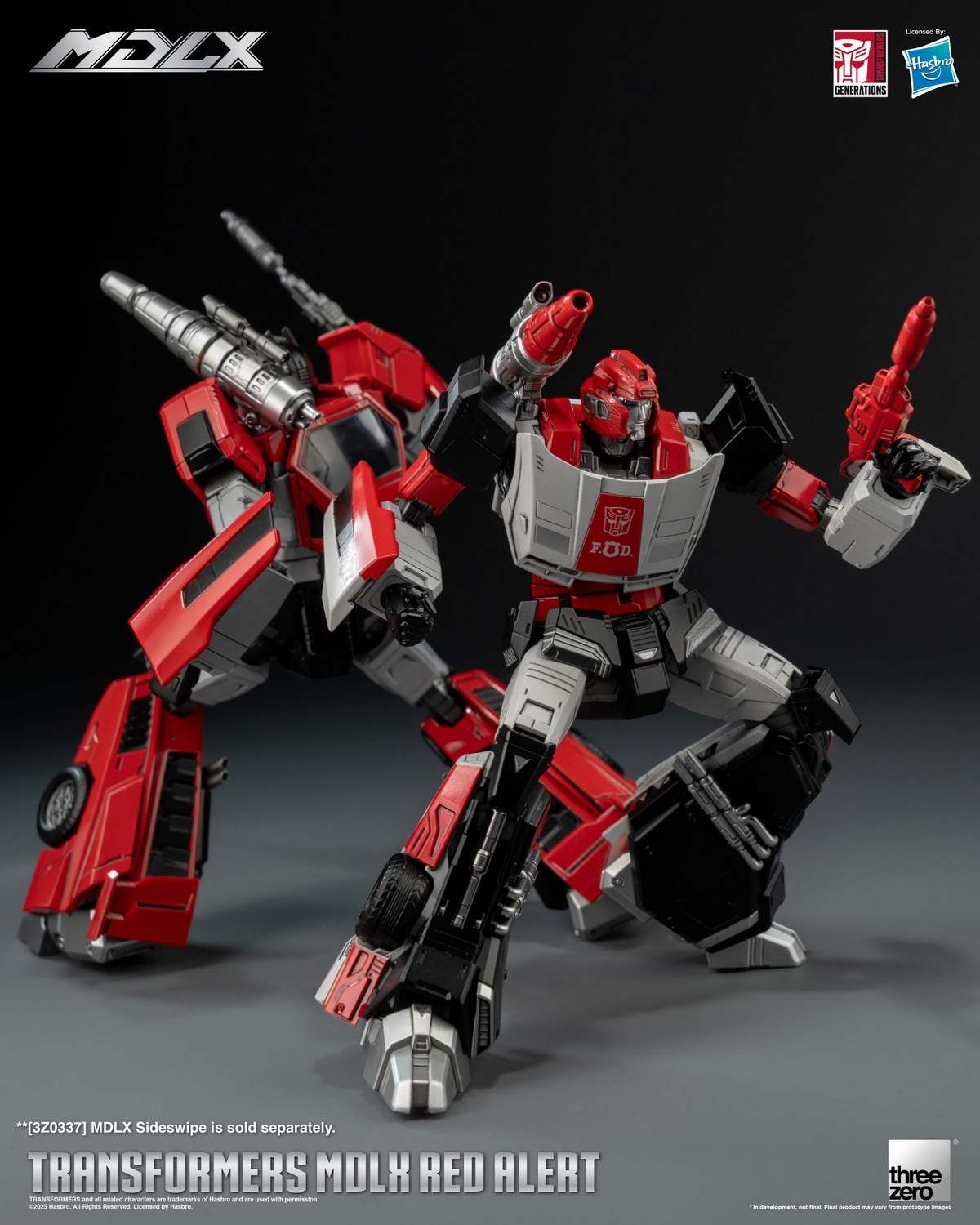 threezero MDLX トランスフォーマー レッドアラート 3Z0833