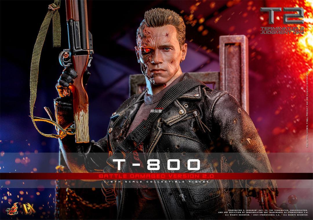 ホットトイズ　ターミネーター２ T-800（バトルダメージ版）1/6スケール ホットトイズ 1/6 『ターミネーター2』 T-800（バトルダメージ