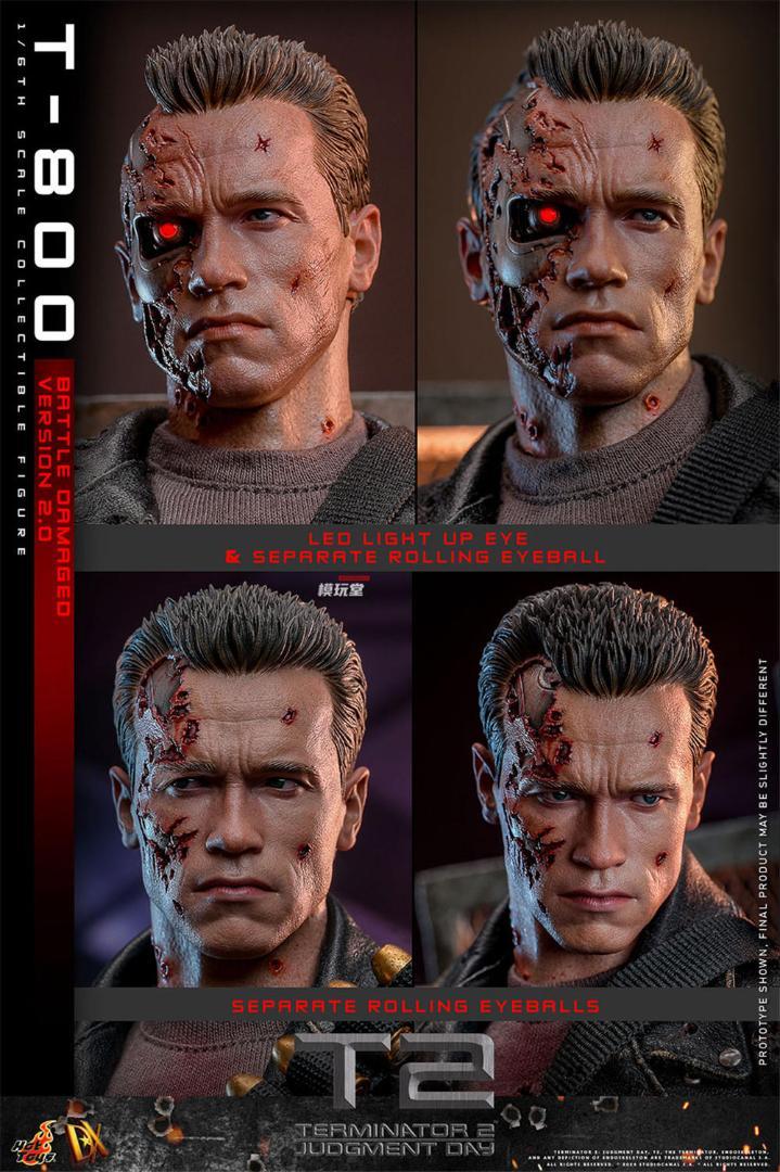 ホットトイズ　ターミネーター２ T-800（バトルダメージ版）1/6スケール ホットトイズ 1/6 『ターミネーター2』 T-800（バトルダメージ