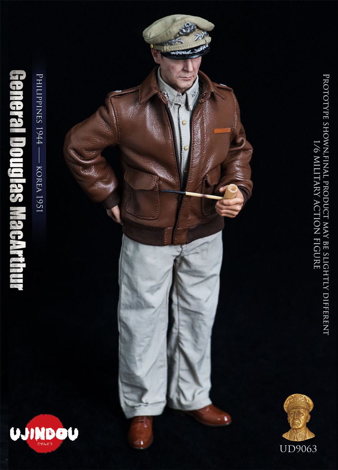 UJINDOU 1/6 マッカーサー 元帥 フィリピン 1944 - 朝鮮 1951 UD9063