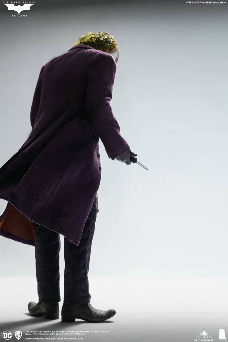 INART ジョーカー DX 植毛版 2体セット (ダークナイト ホットトイズ Amazon.co.jp: Queen Studios INART 1/6 ダークナイト ジョーカー DX