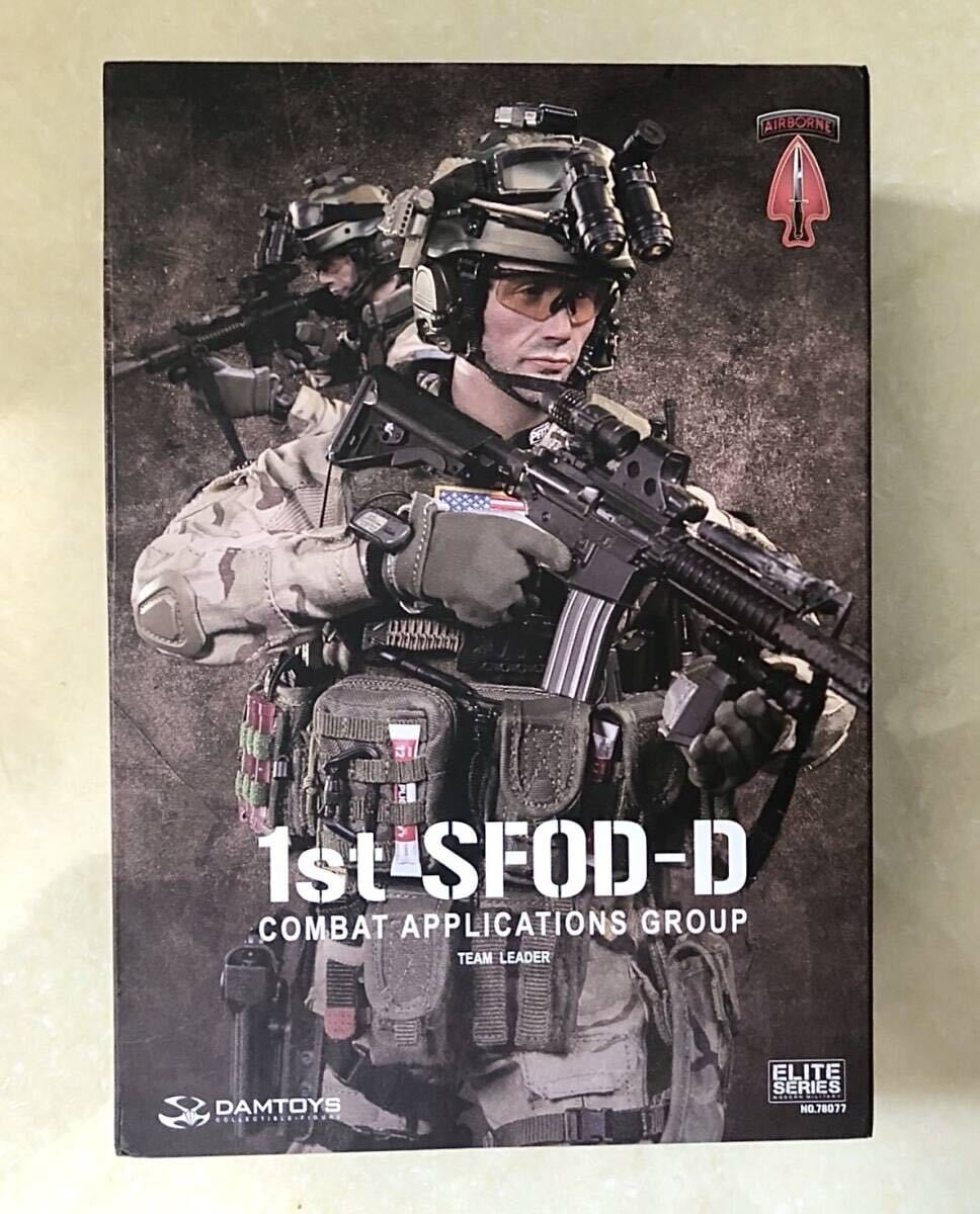 DAMTOYS 1/6 1st SFOD-D デルタ作戦 78077 DAMTOYS 1/6 1st SFOD-D デルタ作戦 Combat Applications Group TEAM