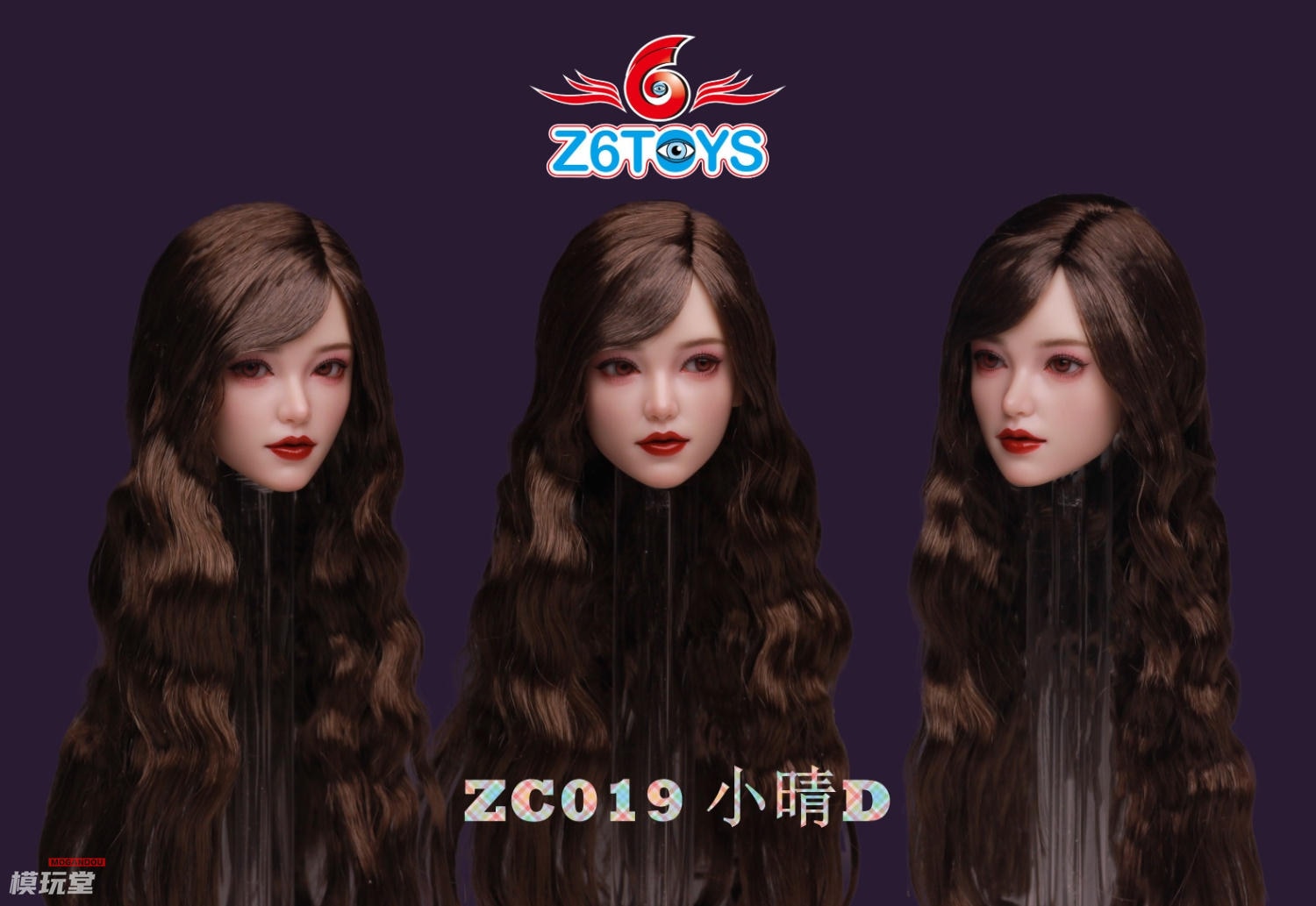 予約 Z6TOYS 1/6 アジア美女 小晴 眼球可動 ZC019 / ABCDEF