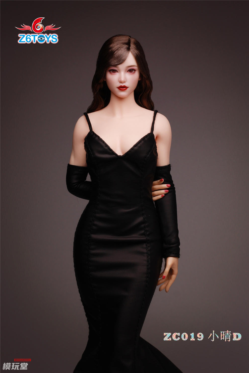 くしの女（美人画・A2サイズ） 予約 Z6TOYS 1/6 アジア美女 小晴 眼球可動 ZC019 / ABCDEF