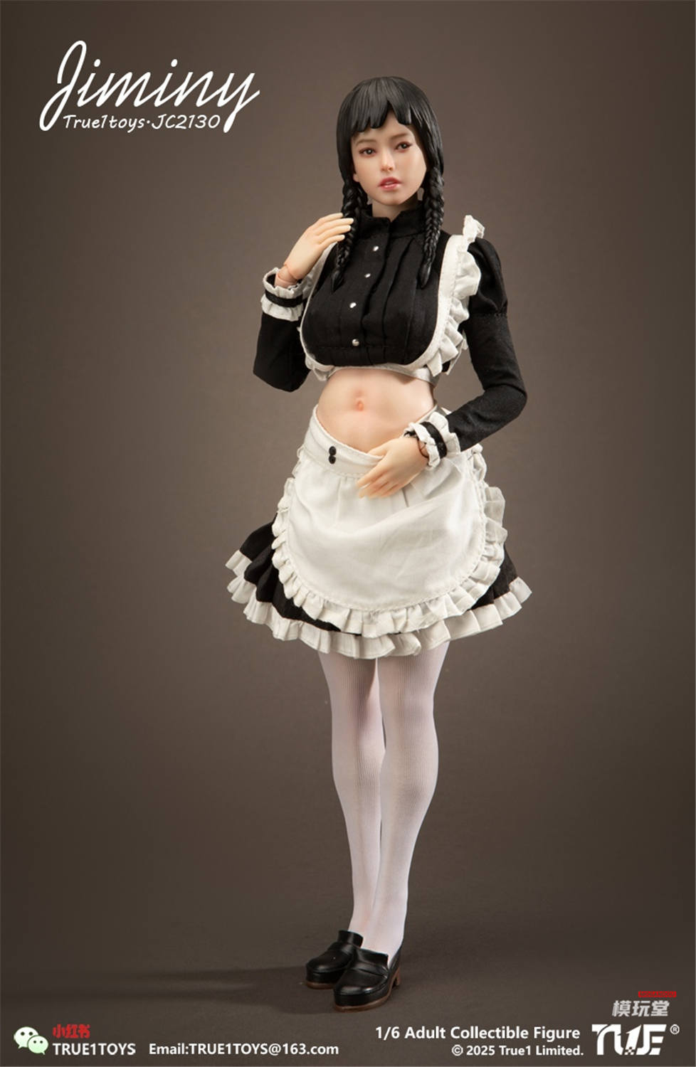 専用 オーダーメイド品 予約 True1Toys 1/6 メイド ジミニー JC2130 通常.Ver / 植毛.Ver Maid