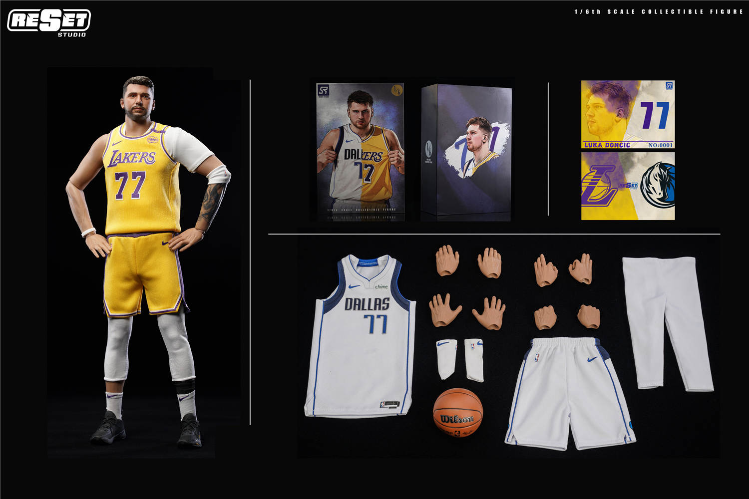 予約 Reset Studio 1/6 NBAシリーズ ルカ・ドンチッチ NBA Series Luka
