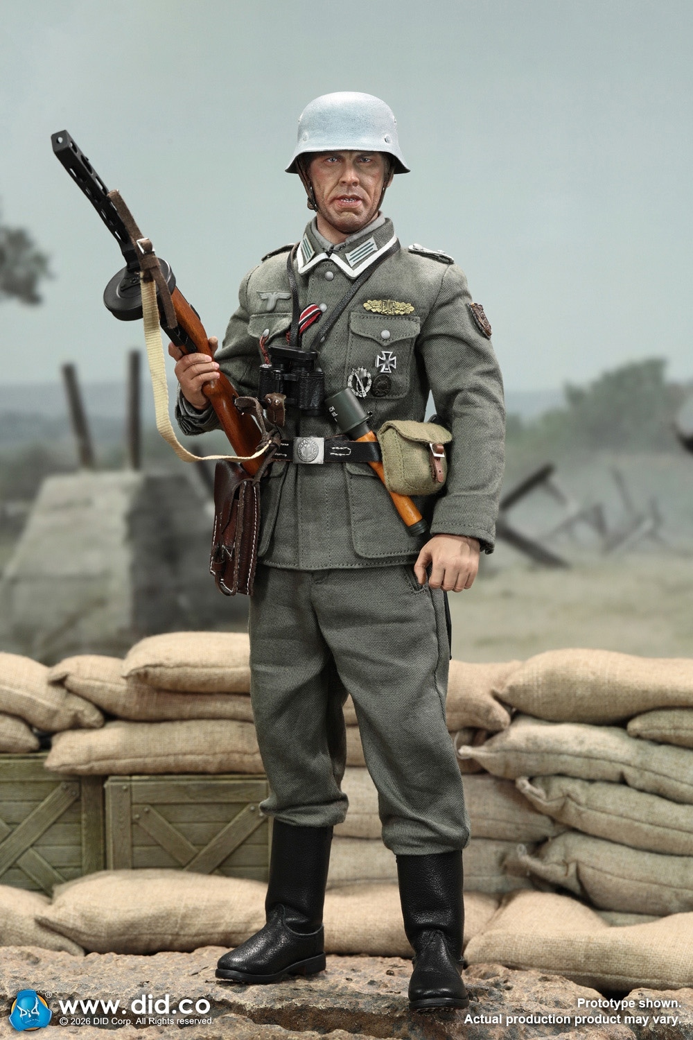DID 1/6 WWII ドイツ国防軍 上級曹長 シュタイナー D80188 WWII German