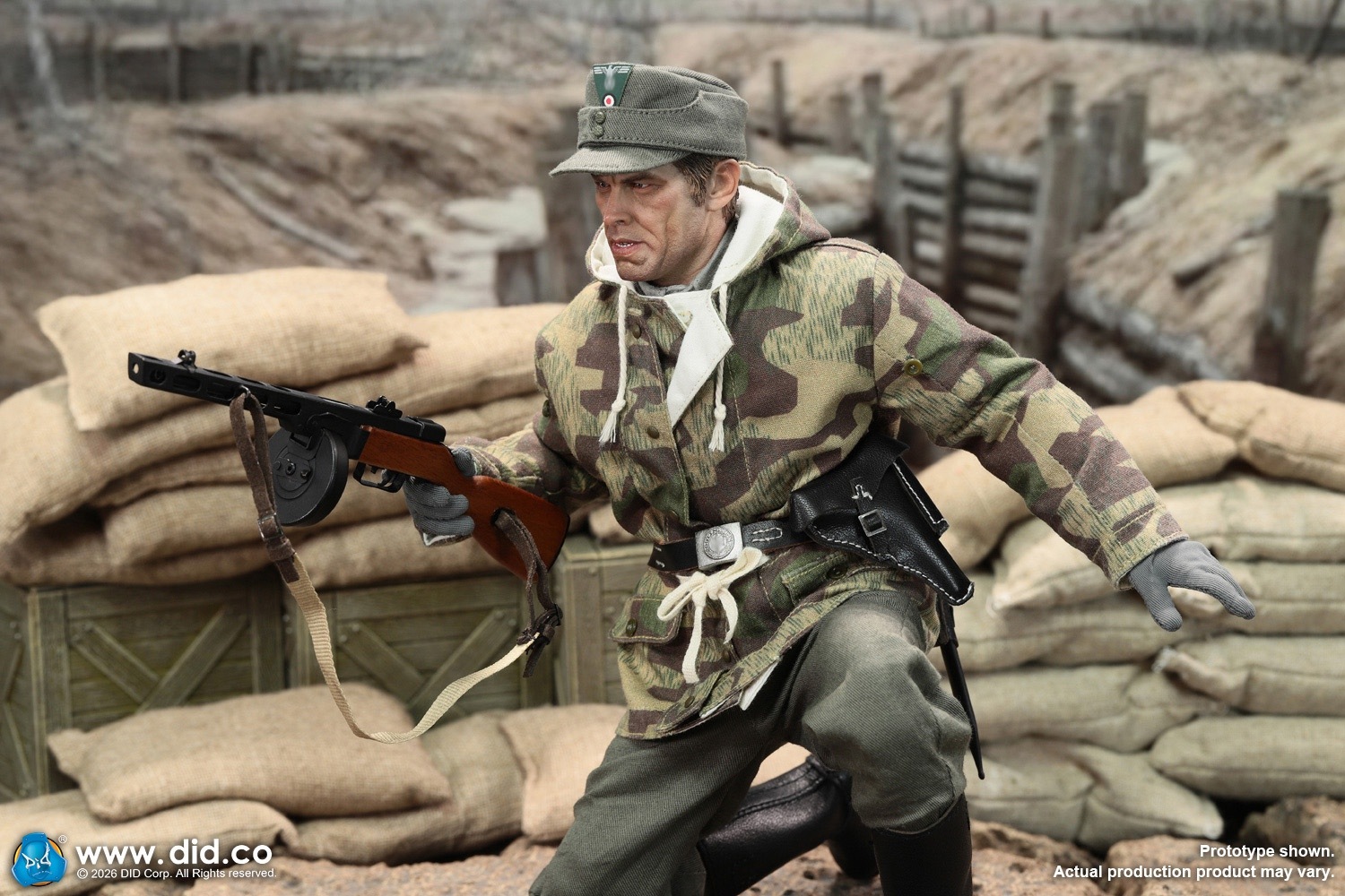 DID 1/6 WWII ドイツ国防軍 上級曹長 シュタイナー D80188 WWII German