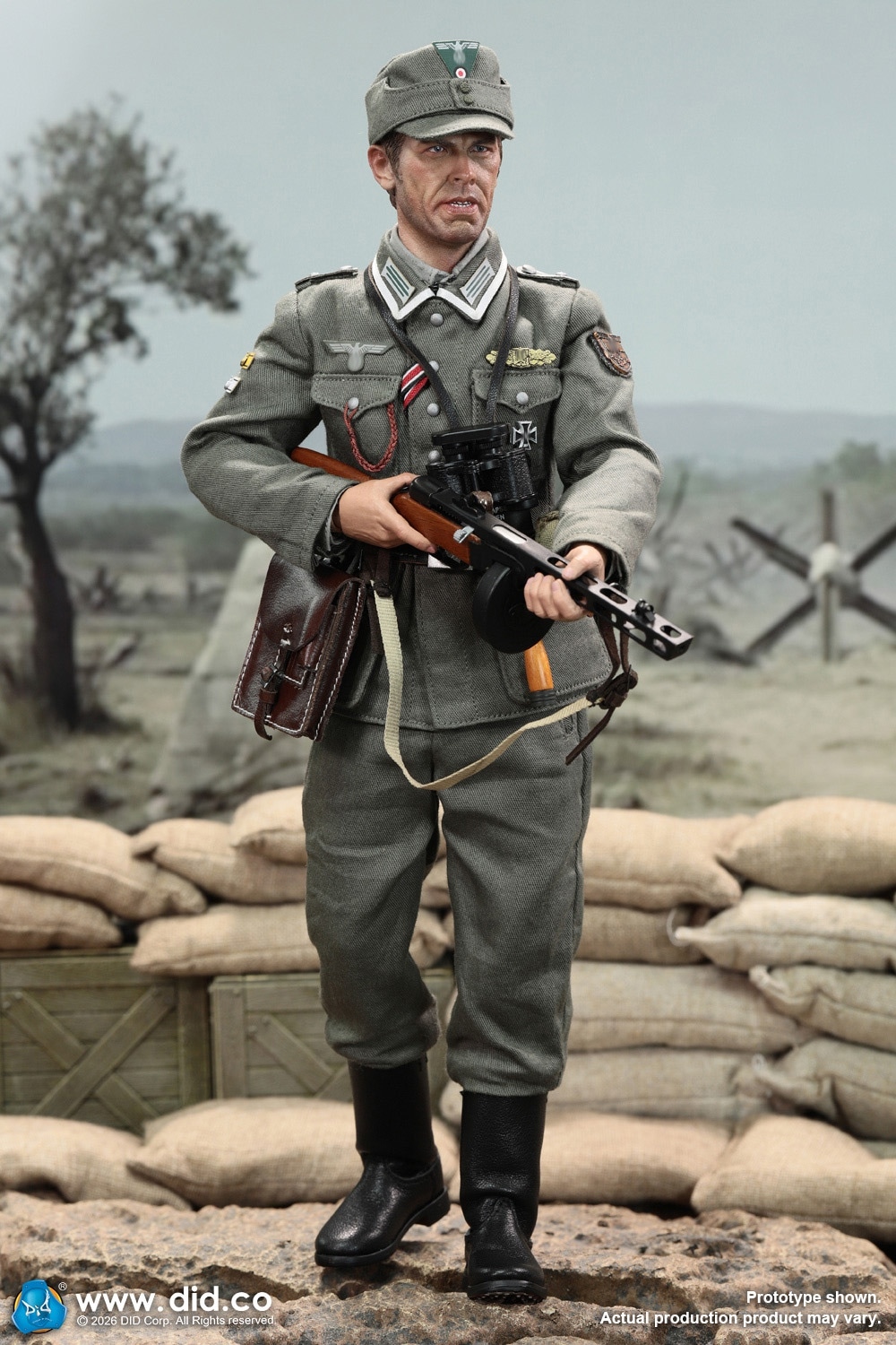 DID 1/6 WWII ドイツ国防軍 上級曹長 シュタイナー D80188 WWII German