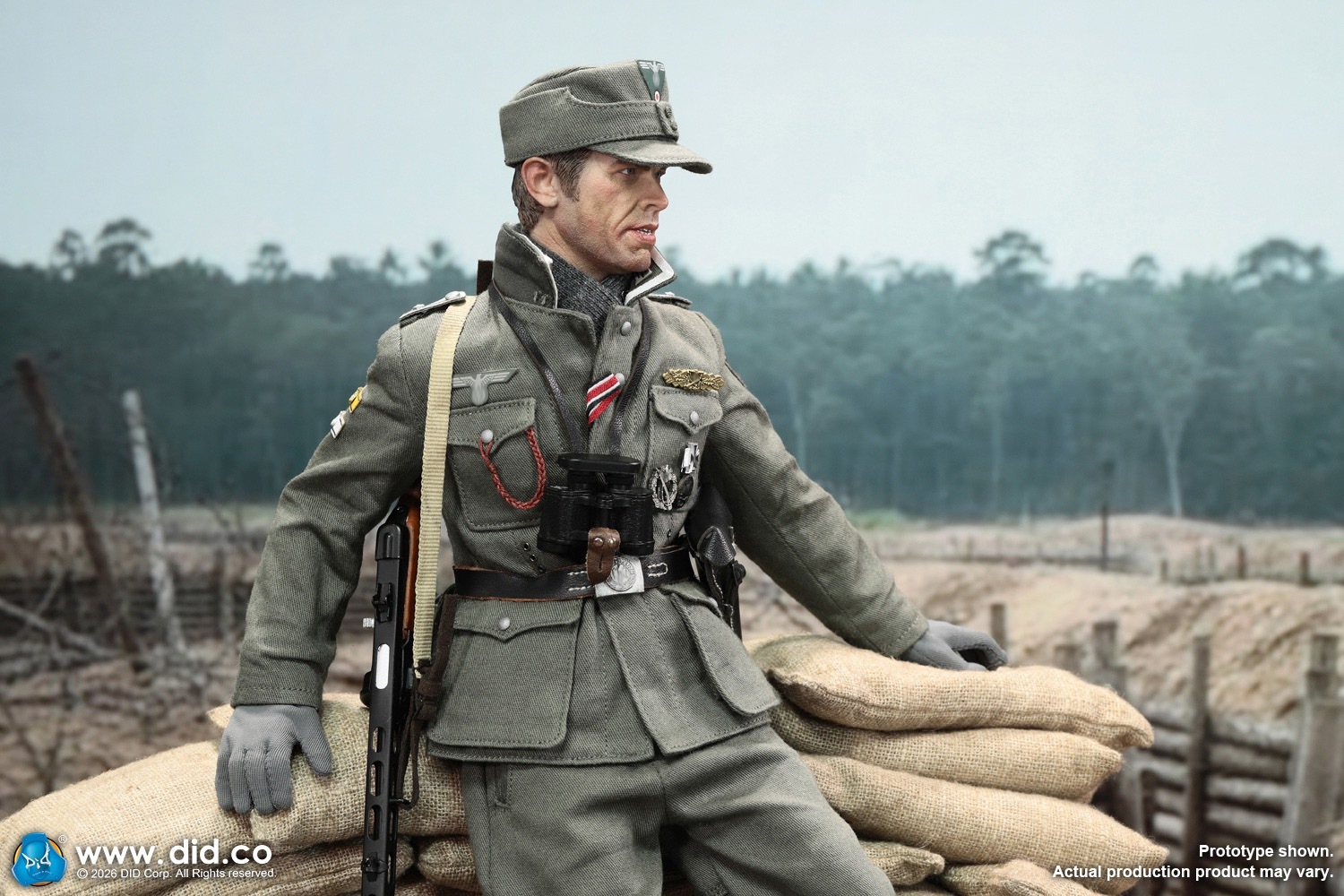 DID 1/6 WWII ドイツ国防軍 上級曹長 シュタイナー D80188 WWII German