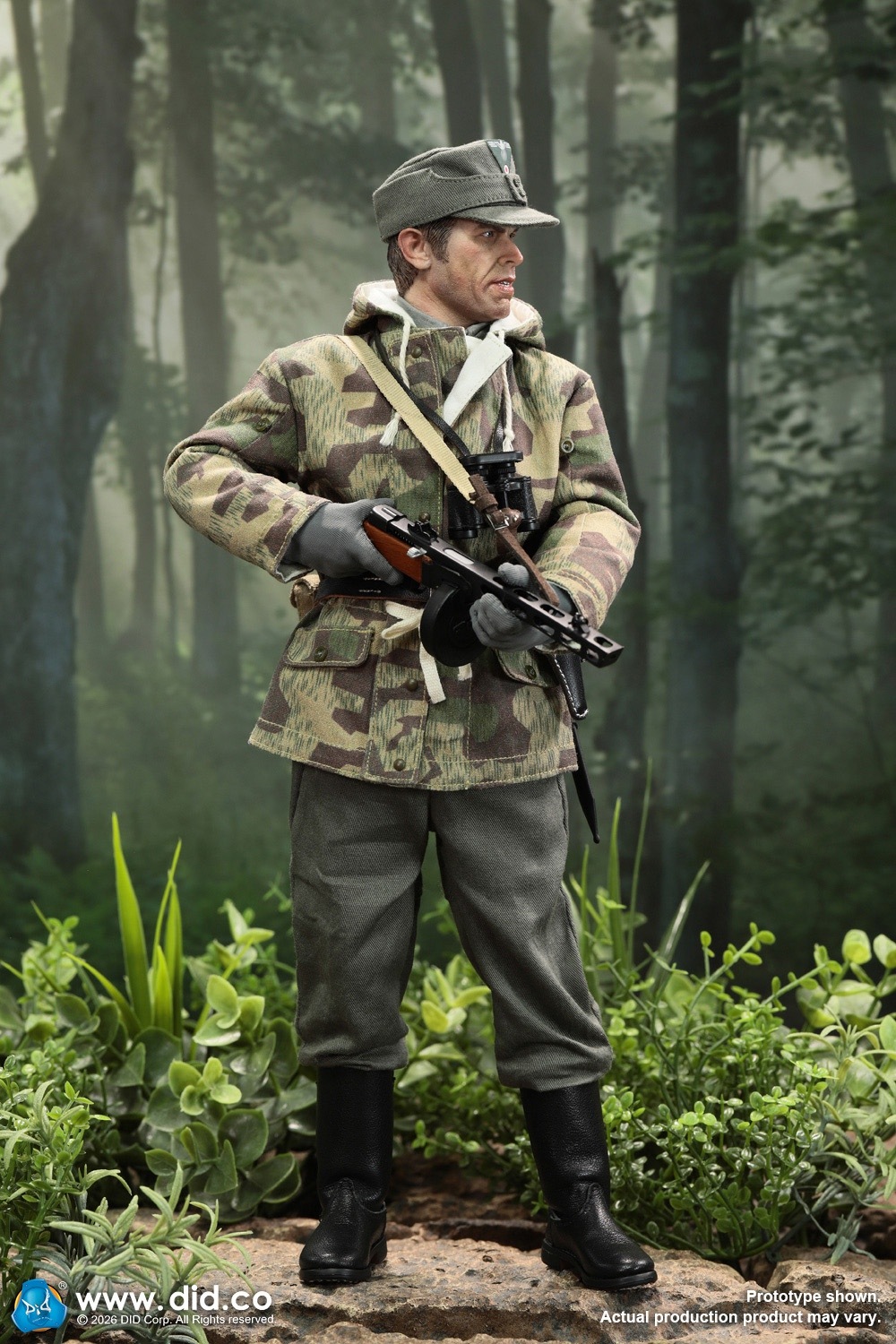 DID 1/6 WWII ドイツ国防軍 上級曹長 シュタイナー D80188 WWII German