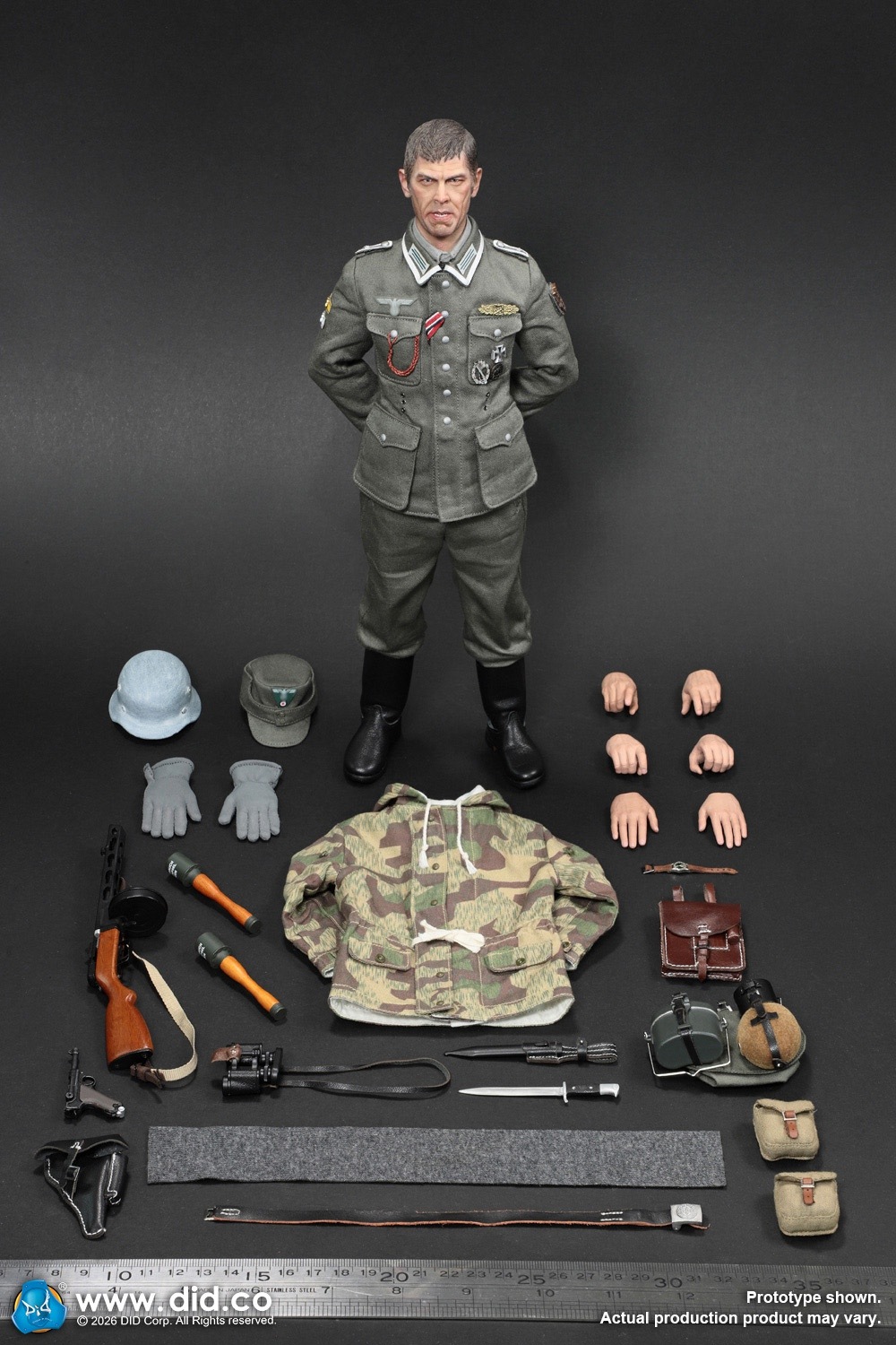 DID 1/6 WWII ドイツ国防軍 上級曹長 シュタイナー D80188 WWII German