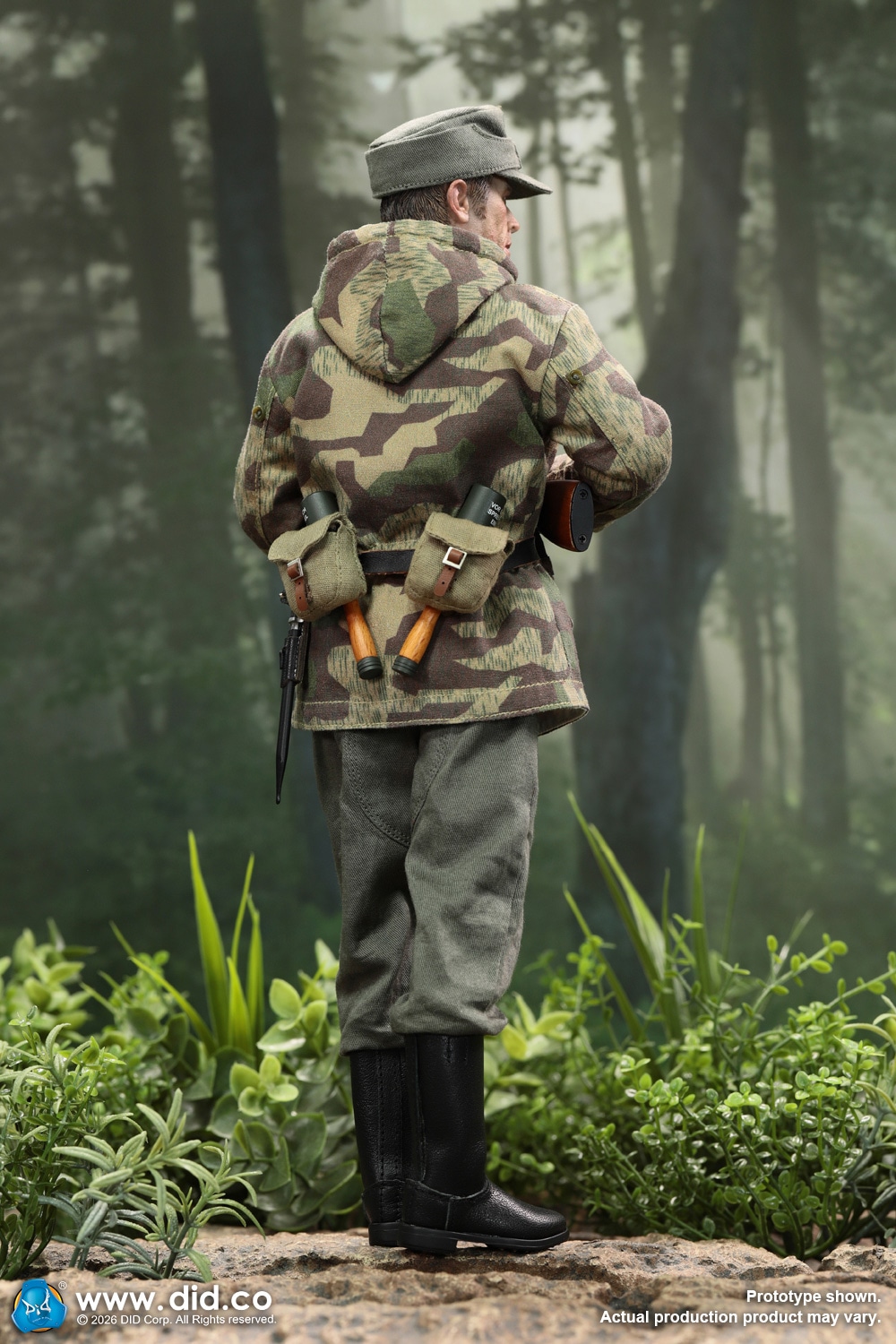 DID 1/6 WWII ドイツ国防軍 上級曹長 シュタイナー D80188 WWII German
