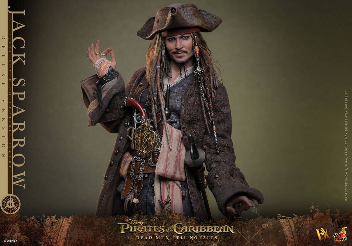 ホットトイズ 1/6 パイレーツ・オブ・カリビアン 最後の海賊 ジャック