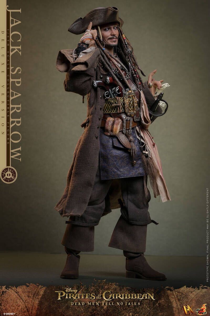 ホットトイズ 1/6 パイレーツ・オブ・カリビアン 最後の海賊 ジャック