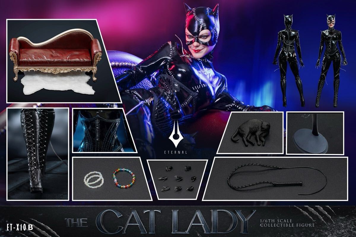 E.T. エクストラテレストリアル フィギュアセット Eternal Toys 1/6 キャット レディ DX.Ver 未開封新品 ET-X10B Cat