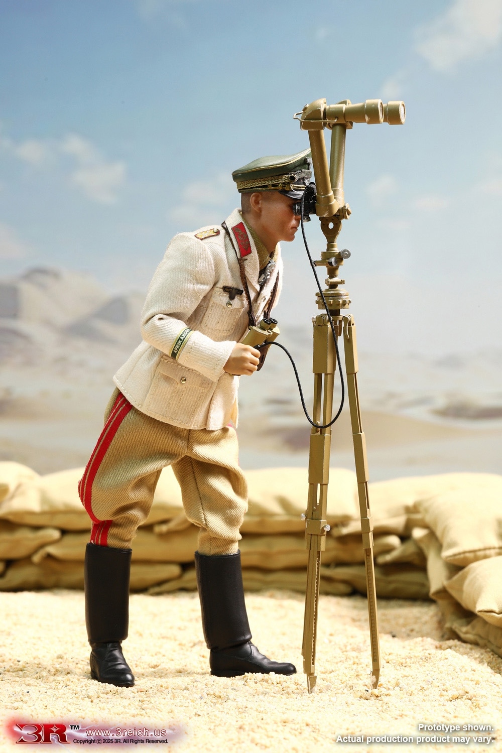 3R 1/12 WW2 ドイツアフリカ軍団 軍団長 エルヴィン・ロンメル