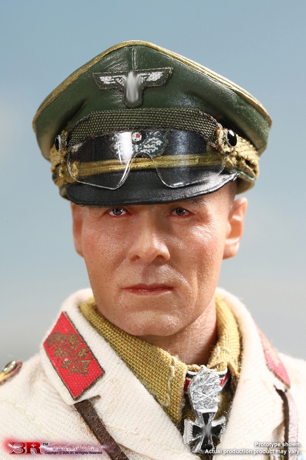 ww2ロンメルフィギュア 3R 1/12 WW2 ドイツアフリカ軍団 軍団長 エルヴィン・ロンメル