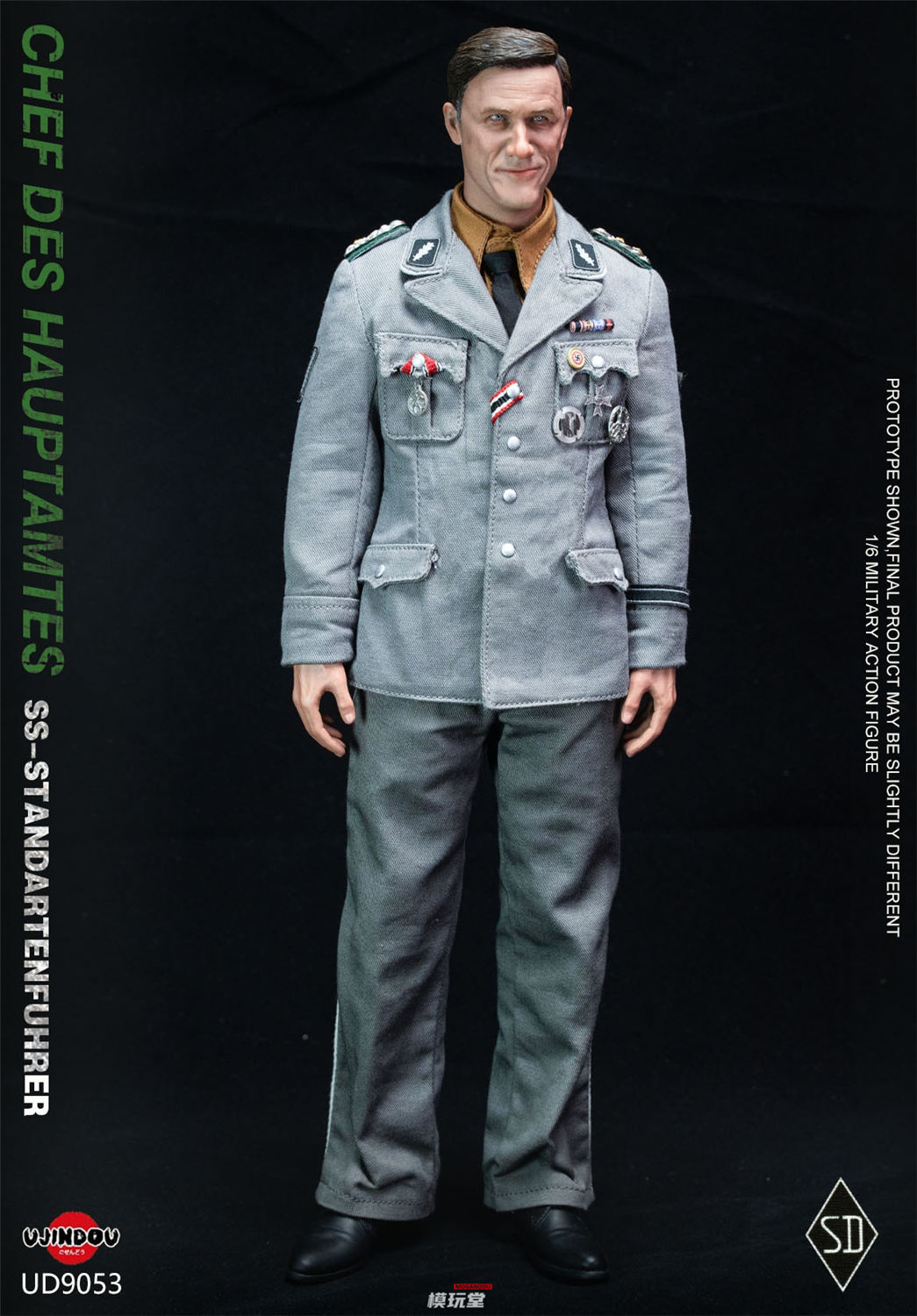 予約 UJINDOU 1/6 『イングロリアス・バスターズ』 ハンス・ランダ大佐