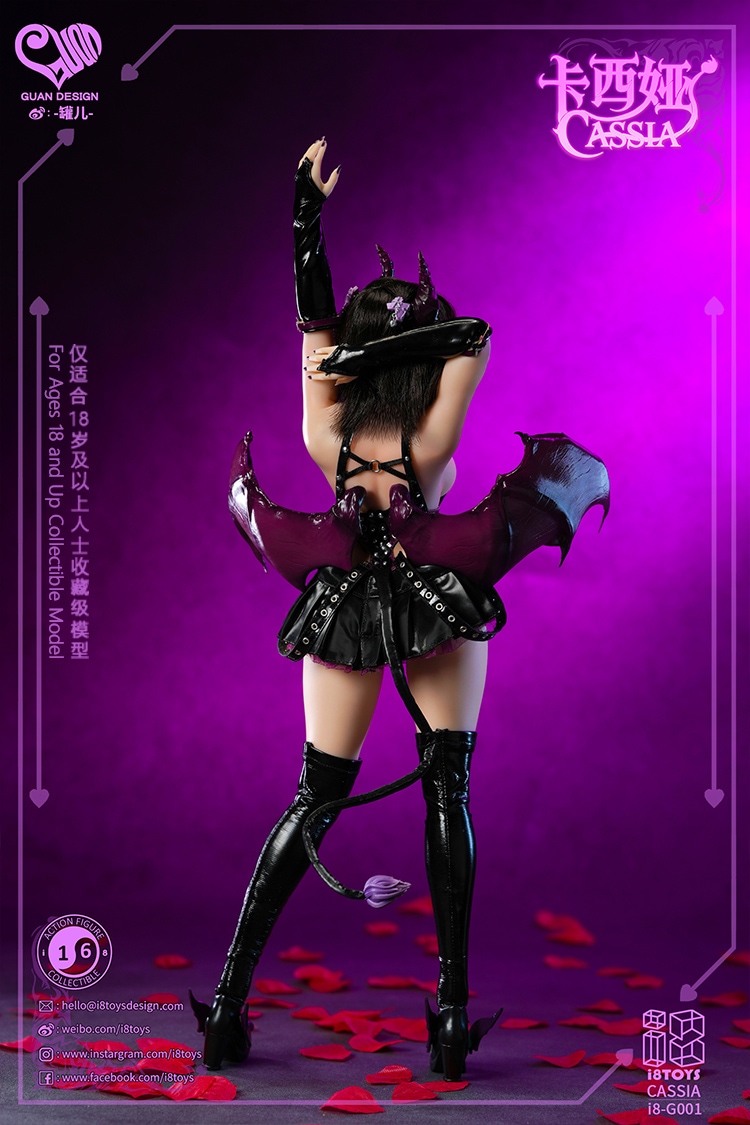 予約 i8toys x Guan Design 1/6 サキュバス カシア 予約特典付き i8