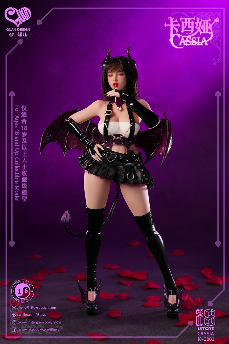 予約 i8toys x Guan Design 1/6 サキュバス カシア 予約特典付き i8