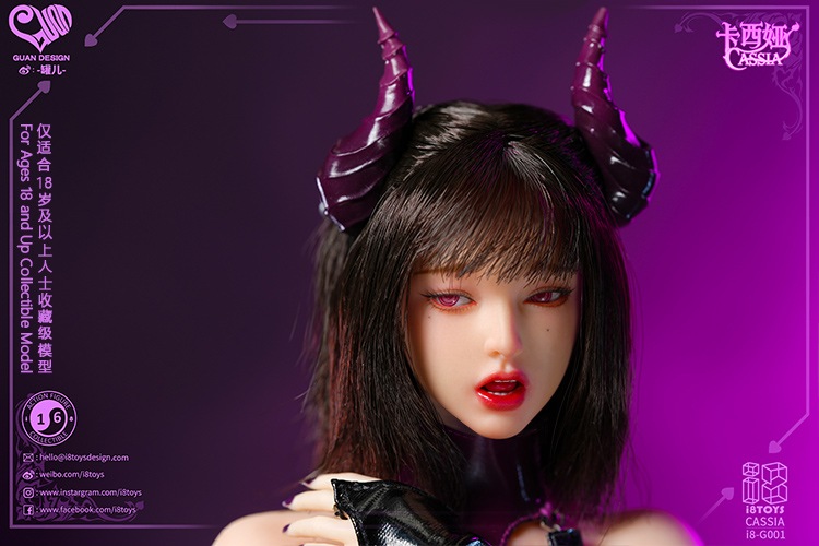 予約 i8toys x Guan Design 1/6 サキュバス カシア 予約特典付き i8