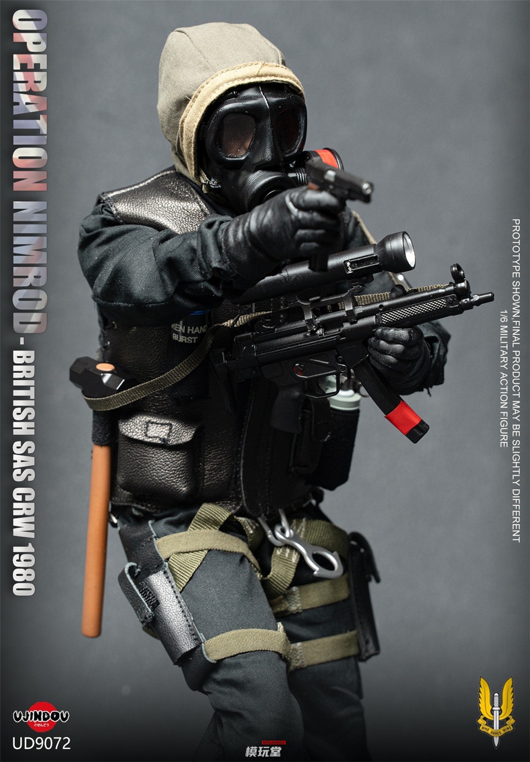予約 UJINDOU 1/6 英国陸軍 第22特殊空挺連隊（22 SAS）CRW