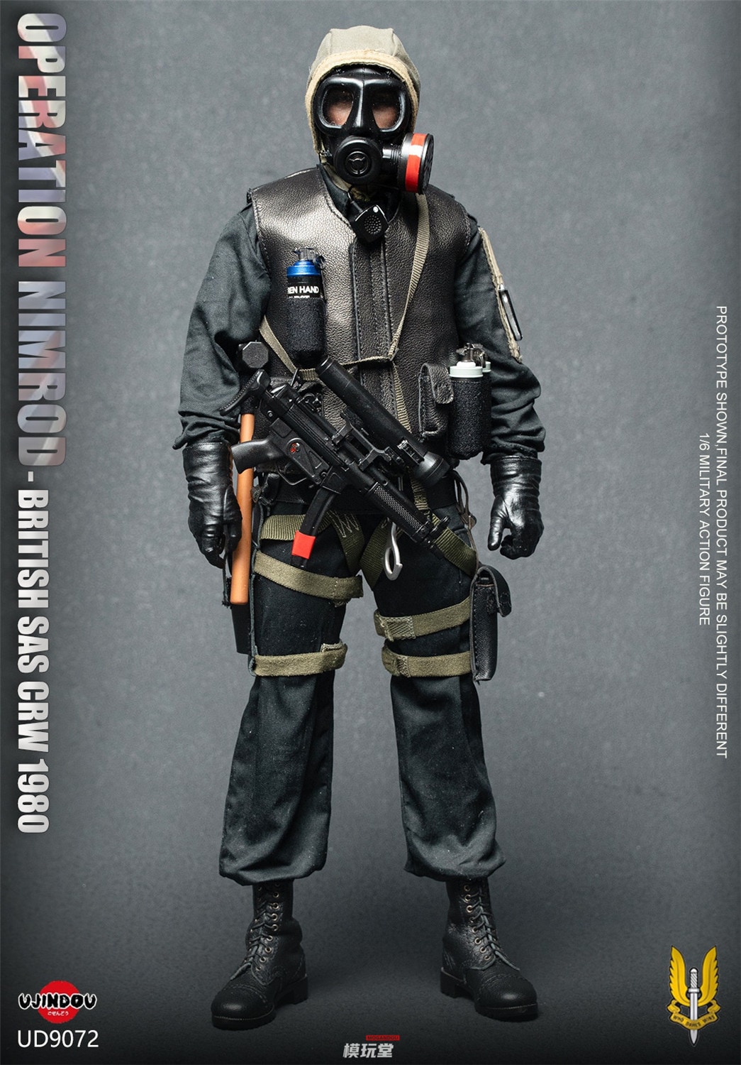 ＧＢ英軍/イギリス軍＊ＵＮ国連軍/ＵＮＯ ベレー＊６０ｃｍ（実物） 予約 UJINDOU 1/6 英国陸軍 第22特殊空挺連隊（22 SAS）CRW
