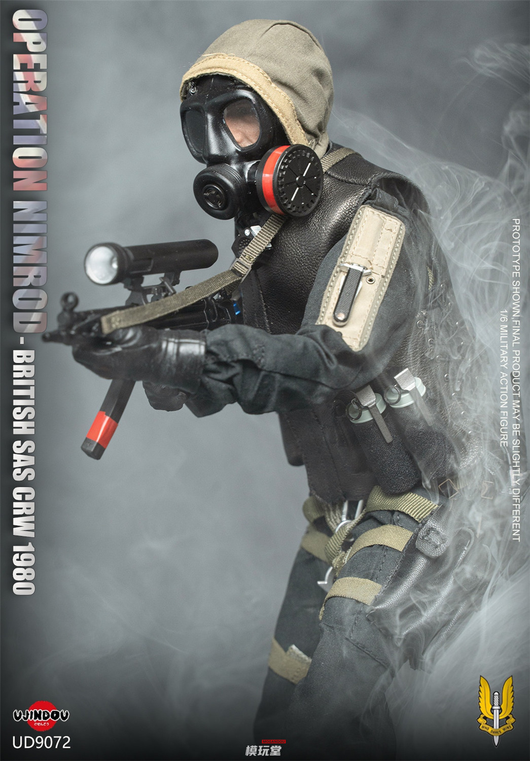 予約 UJINDOU 1/6 英国陸軍 第22特殊空挺連隊（22 SAS）CRW