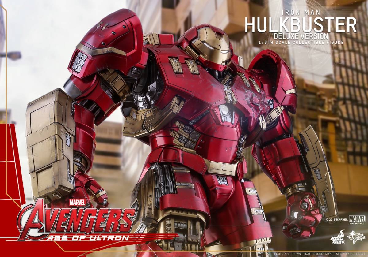 ホットトイズ 1/6 アベンジャーズ エイジ・オブ・ウルトロン ハルク