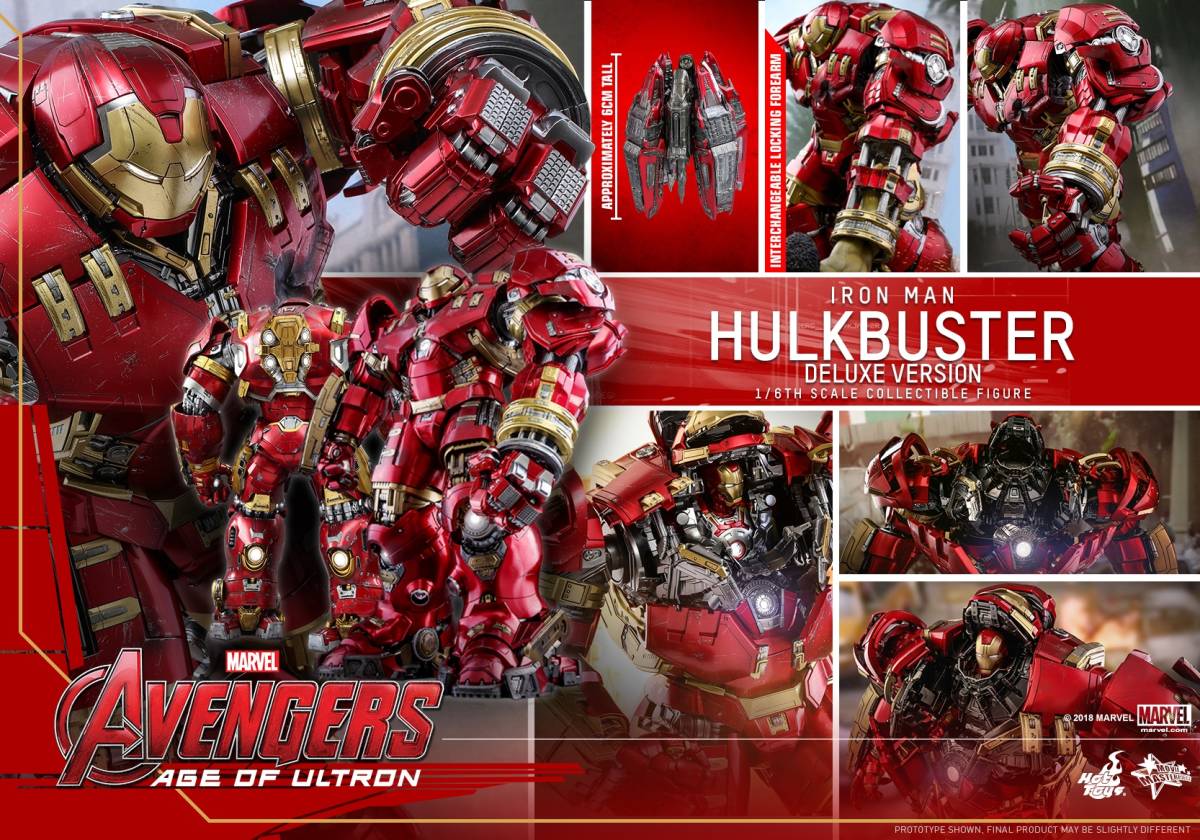 ホットトイズ 1/6 アベンジャーズ エイジ・オブ・ウルトロン ハルク