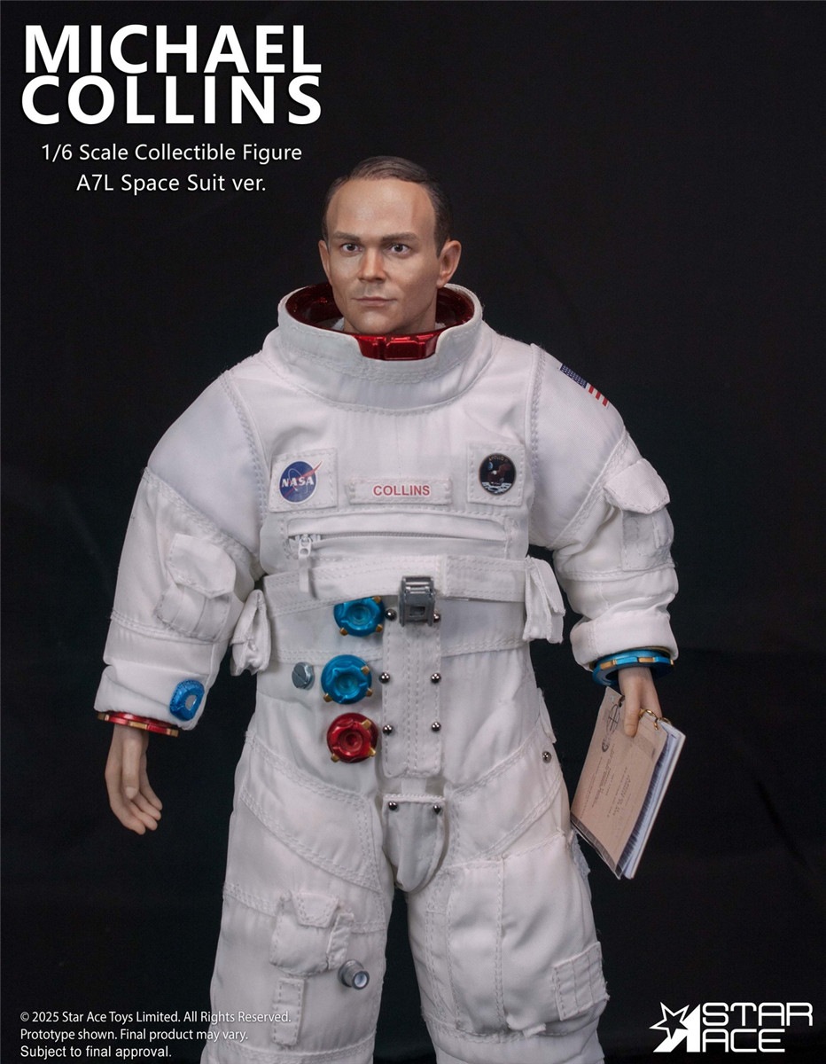予約 Star Ace Toys 1/6 NASA アポロ11号 宇宙飛行士 マイケル