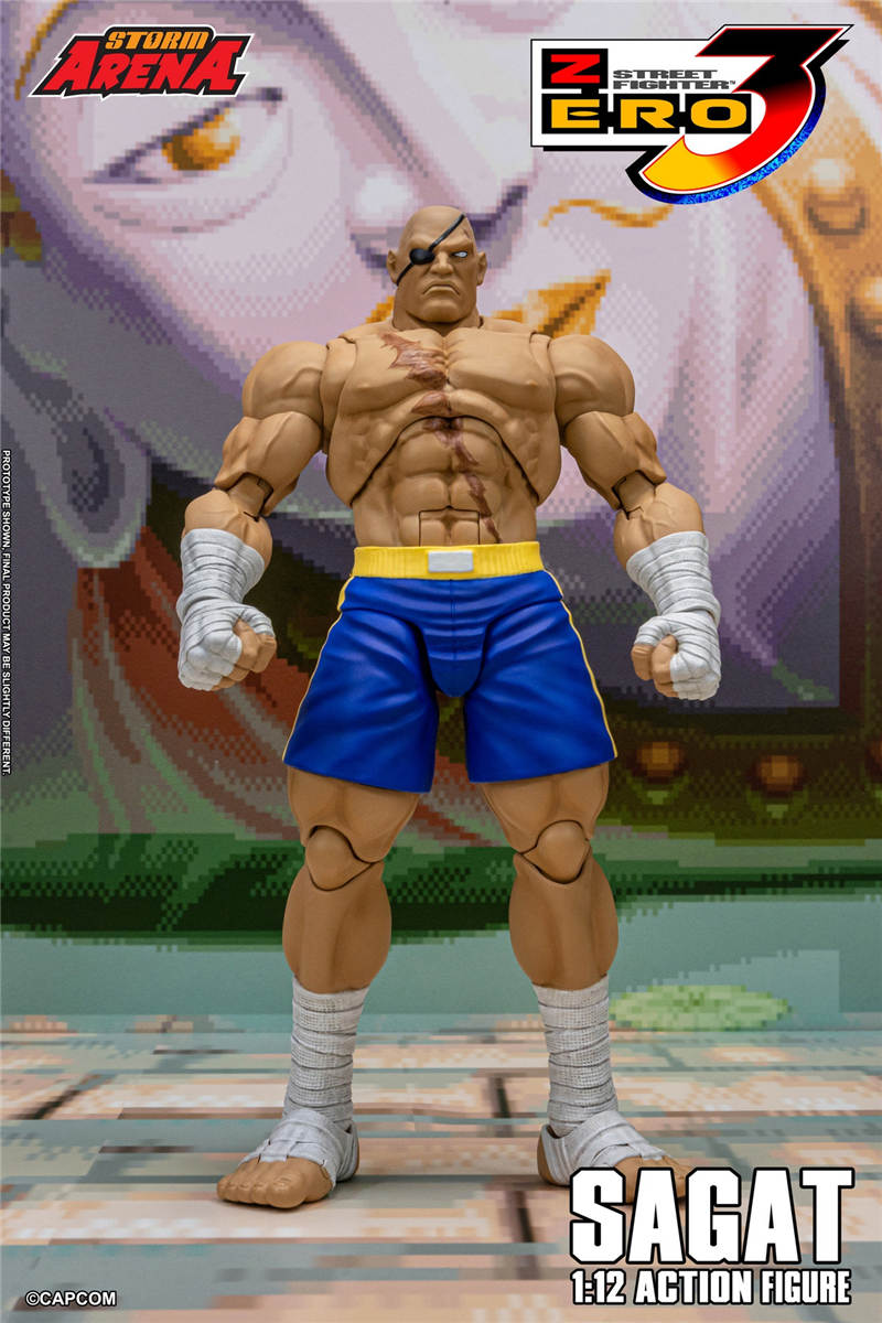 予約 Storm Toys 1/12 ストリート ファイター ZERO3 サガット