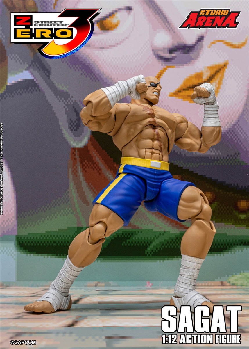 予約 Storm Toys 1/12 ストリート ファイター ZERO3 サガット