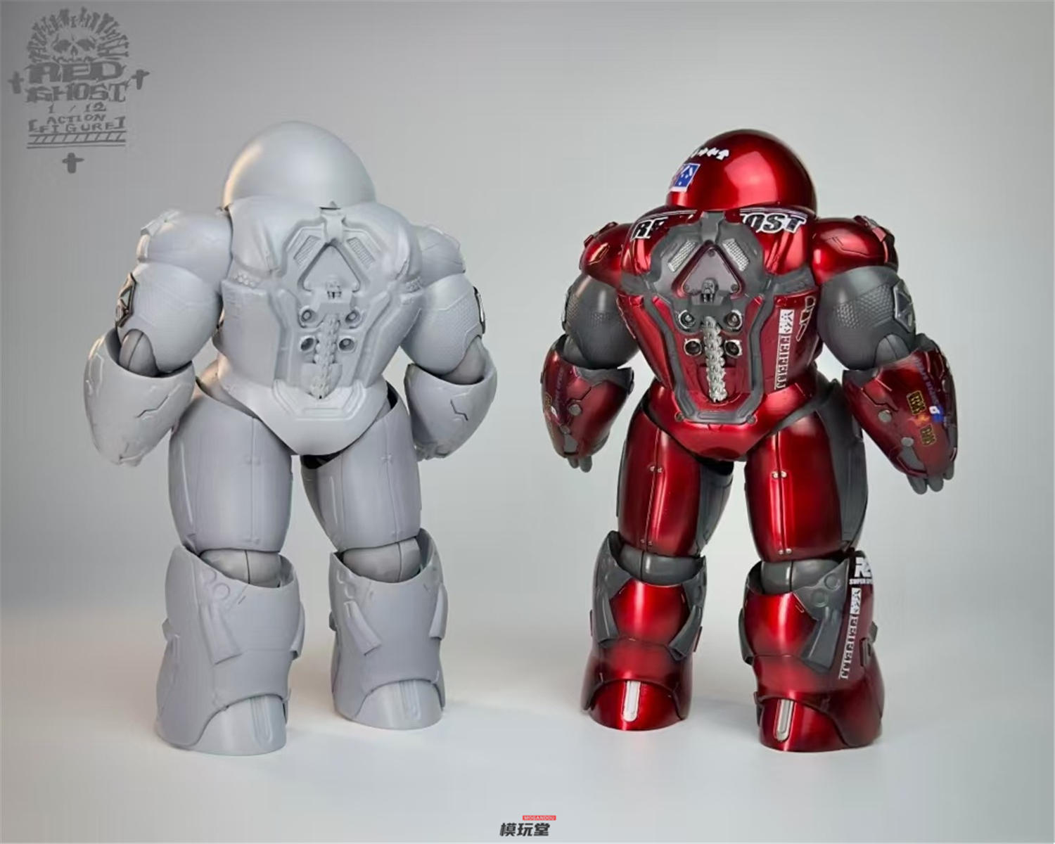 予約 Ken Design 1/12 レッド ゴースト グレー.Ver / レッド.Ver Red