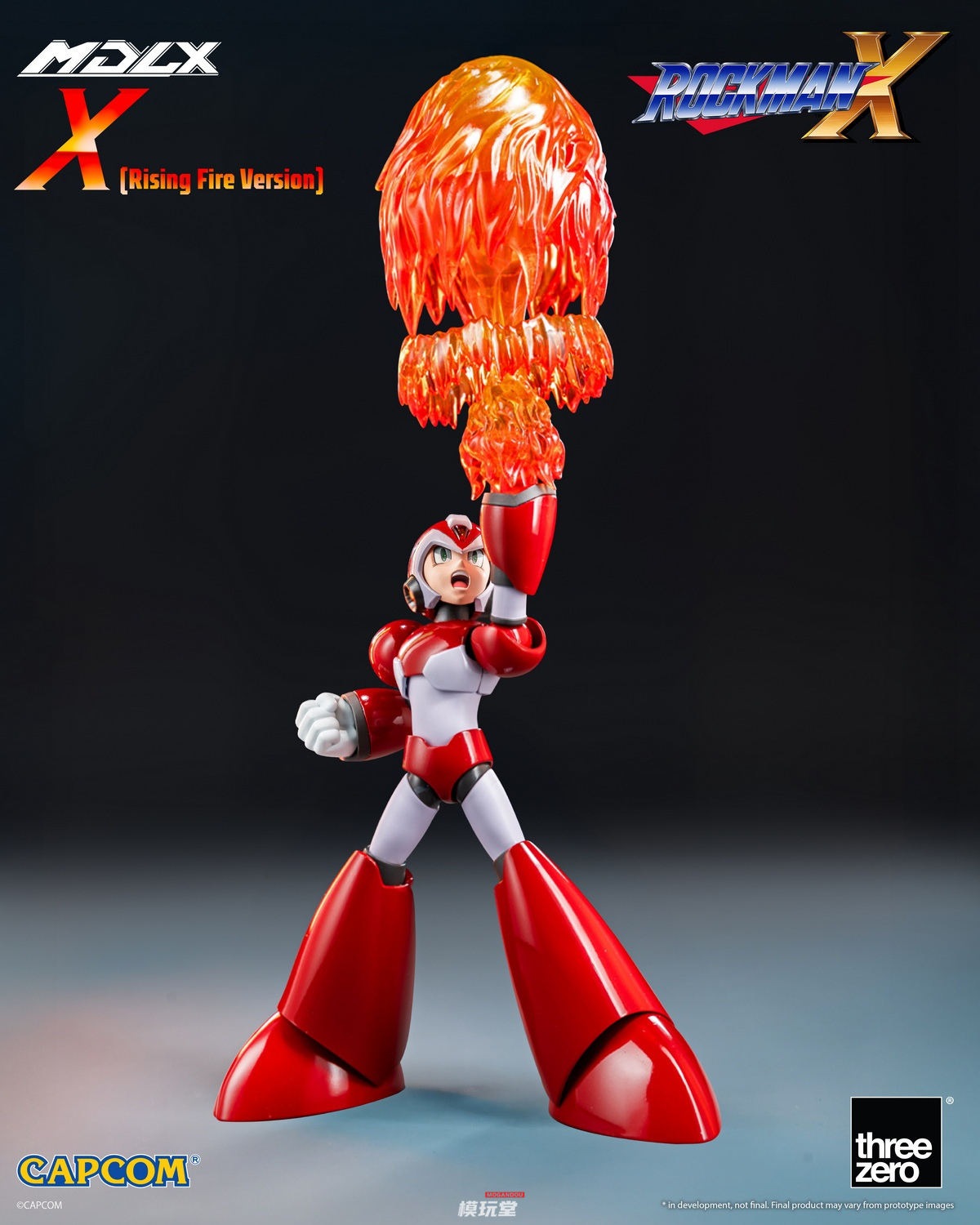threezero MDLX 『ロックマン X』 エックス（ライジングファイア