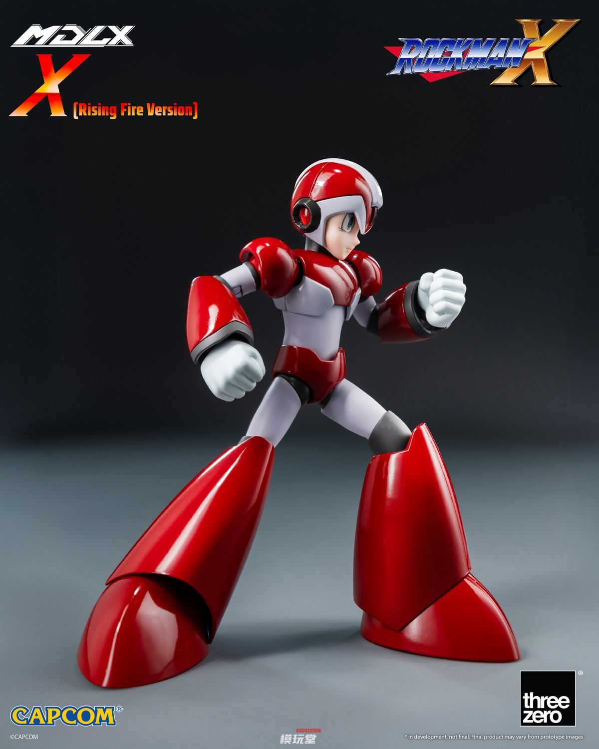 threezero MDLX 『ロックマン X』 エックス（ライジングファイア