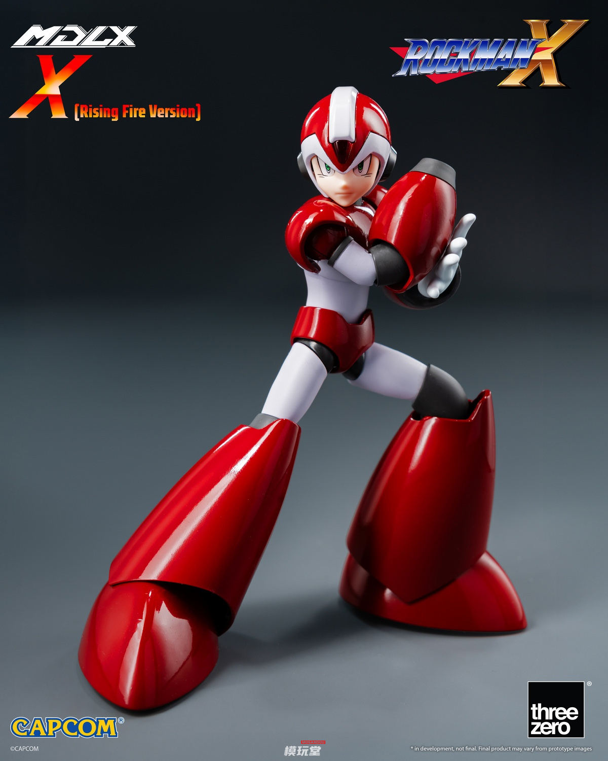 threezero MDLX 『ロックマン X』 エックス（ライジングファイア