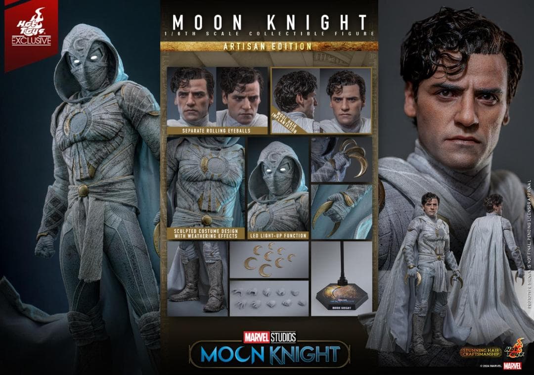 ホットトイズ 1/6 アルチザン 『ムーンナイト』 ムーンナイト TMS140AE