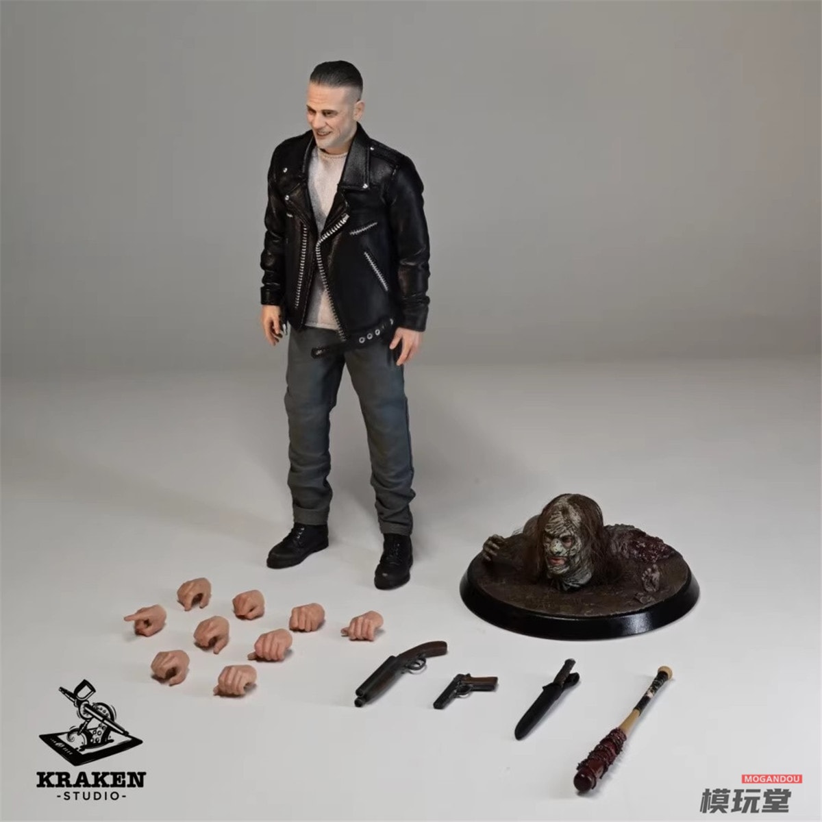 Kraken Studio 1/12 ウィスパラーズ ニーガン 未開封新品 Kraken Studio 1/12 ウィスパラーズ ニーガン Whisperers Negan Action