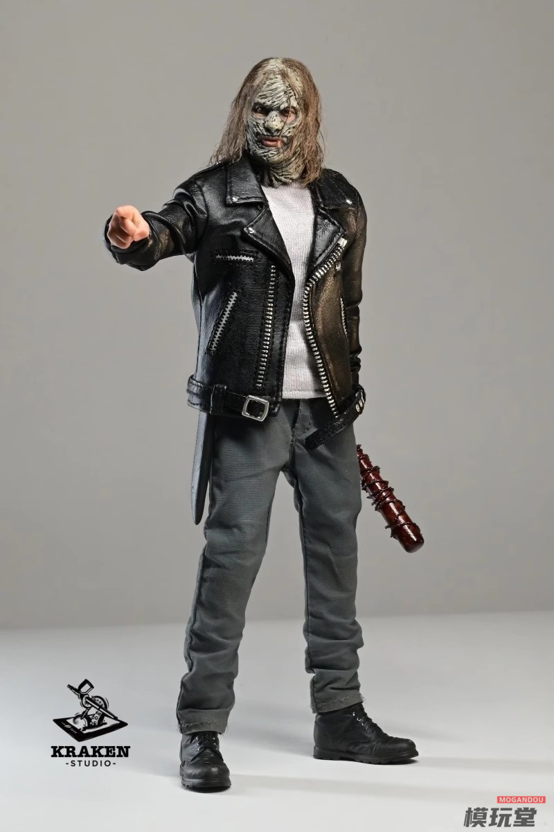 Kraken Studio 1/12 ウィスパラーズ ニーガン 未開封新品 Kraken Studio 1/12 ウィスパラーズ ニーガン Whisperers Negan Action
