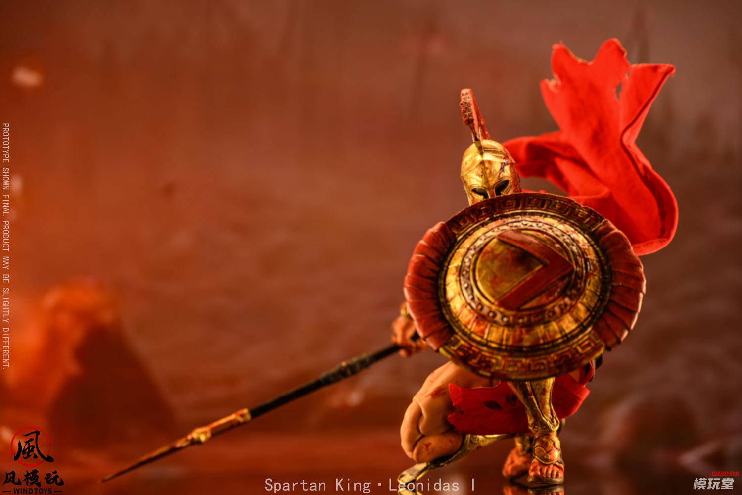 予約 Wind Toys 1/12 「永遠の戦魂」シリーズ スパルタ王