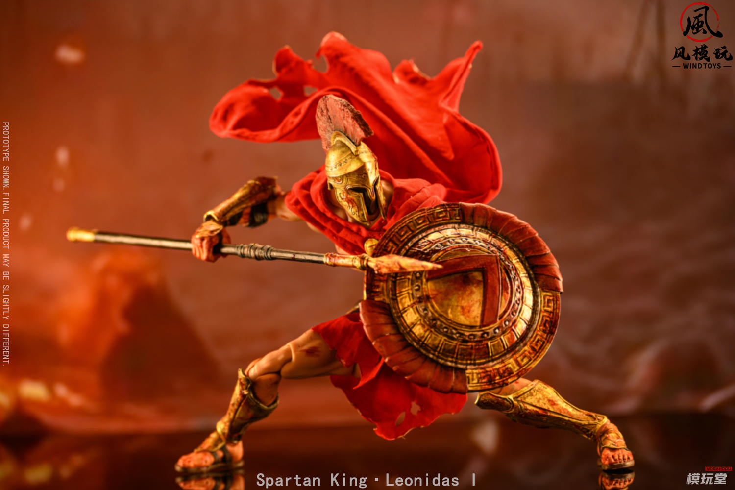 予約 Wind Toys 1/12 「永遠の戦魂」シリーズ スパルタ王