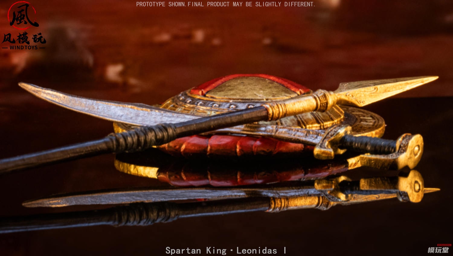 予約 Wind Toys 1/12 「永遠の戦魂」シリーズ スパルタ王 レオニダス