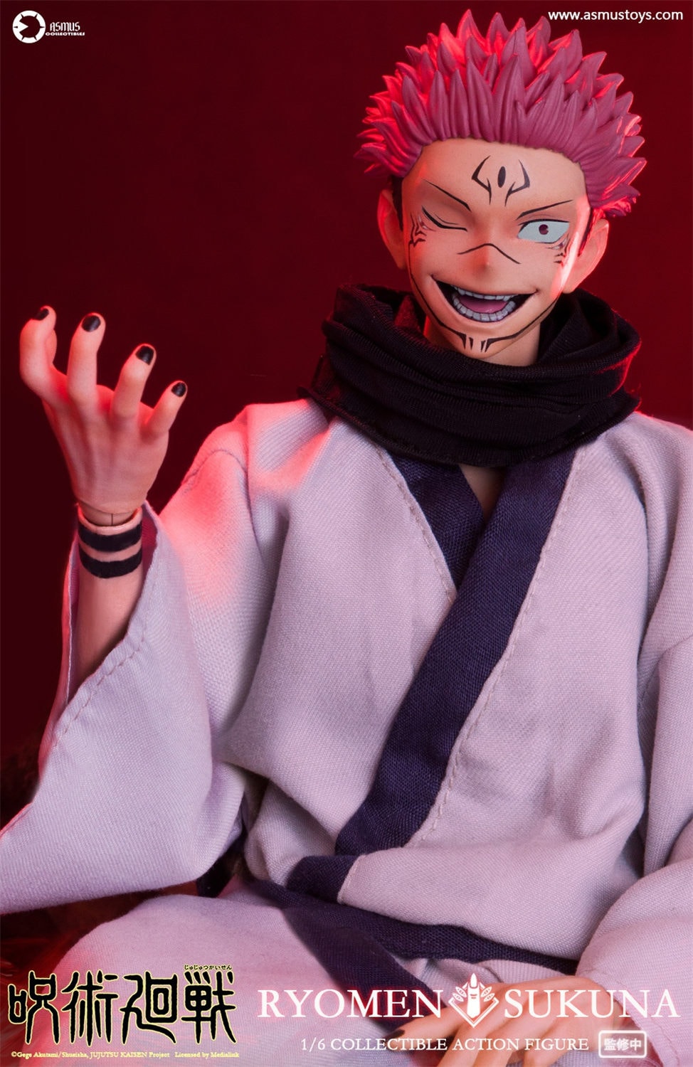 予約 ASMUS TOYS 1/6『呪術廻戦』 両面宿儺 通常版（再販） JJKS05A
